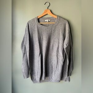 EUC - Madewell Waffle stitch crewneck sweater